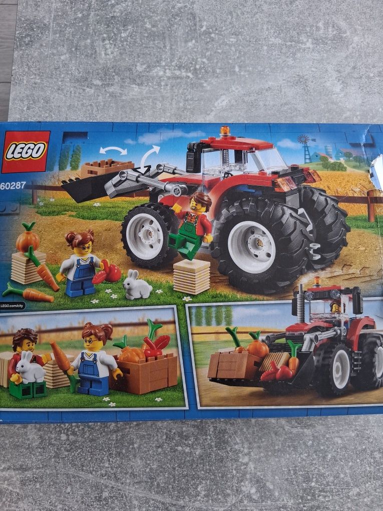 Лего Сити 5+ пътни знаци и Трактор Lego City