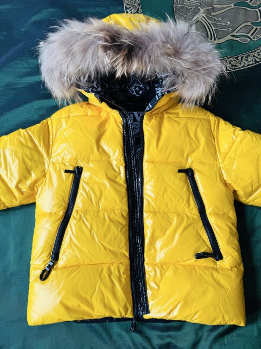 Зимний пуховик 8-10 лет