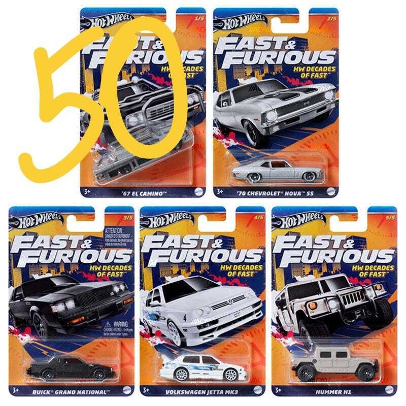 Hot wheels F&F, Modern Classic...
