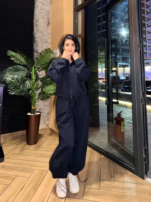 Спортивная двойка с начесом