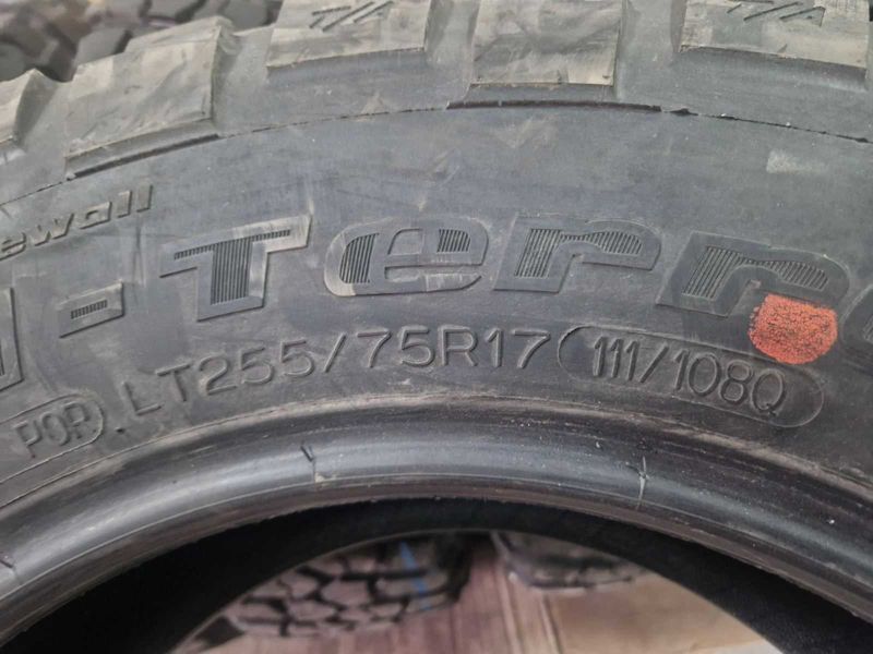 6 BFGoodrich R17 255/75/ 
зимни гуми  DOT0619