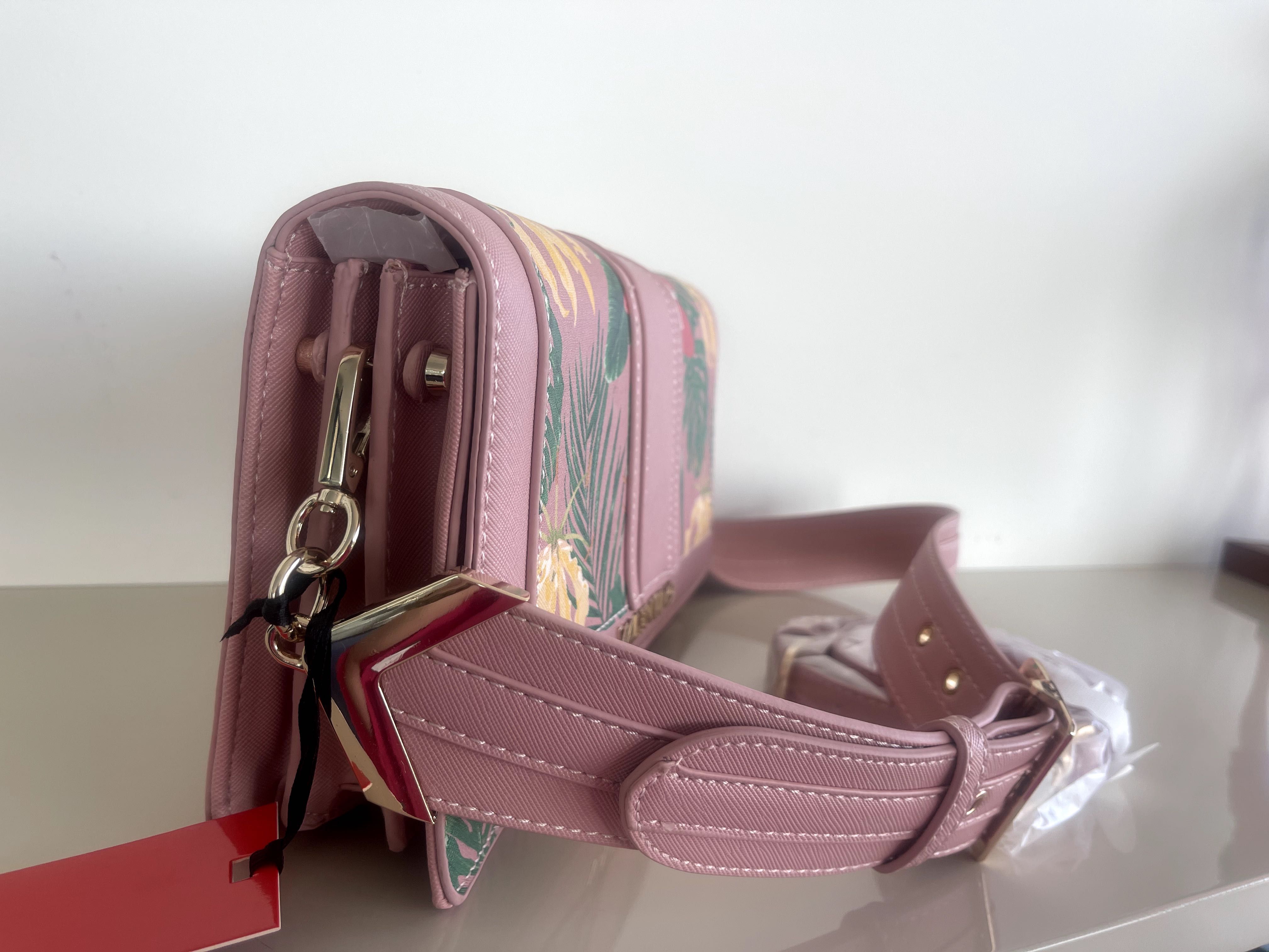 Valentino by Mario Valentino дамска чанта с 2 вида презрамки-Нова