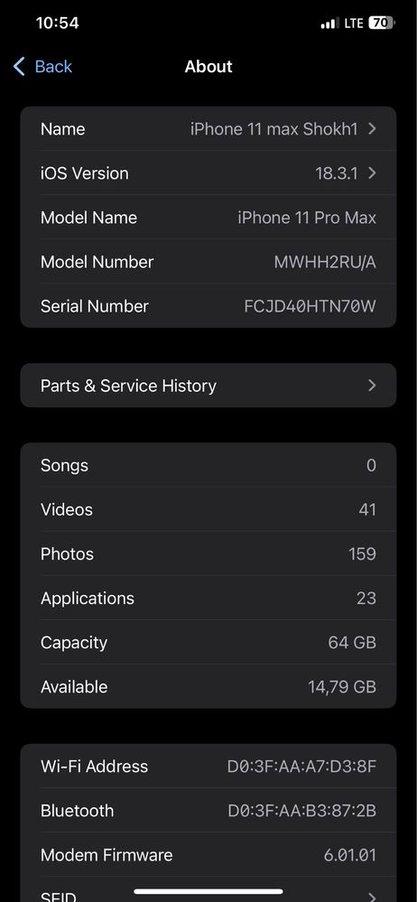 Iphone 11 pro max