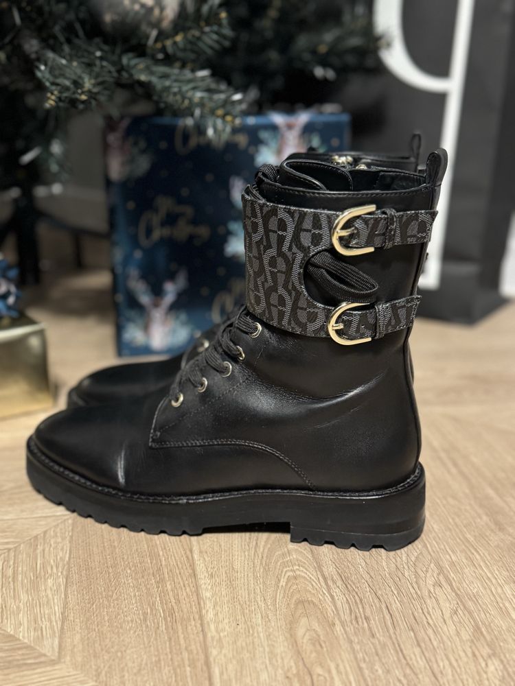 Дамски зимни боти Aigner от естествена кожа - 38
