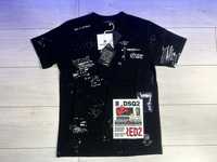 Tricou Dsquared2 black new collection 2024