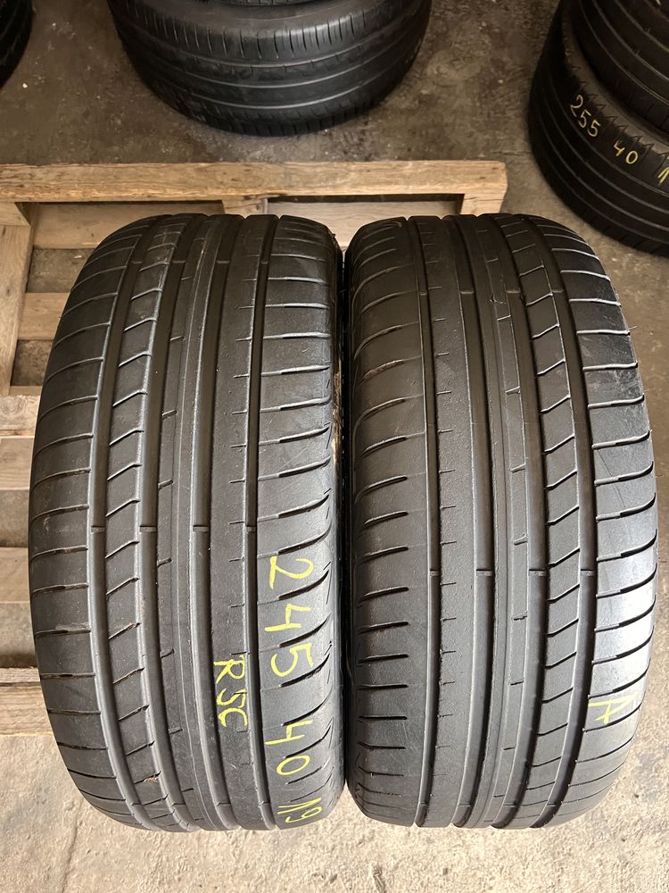 2 anvelope vara 245/40/19 , GoodYear , RunFlat !