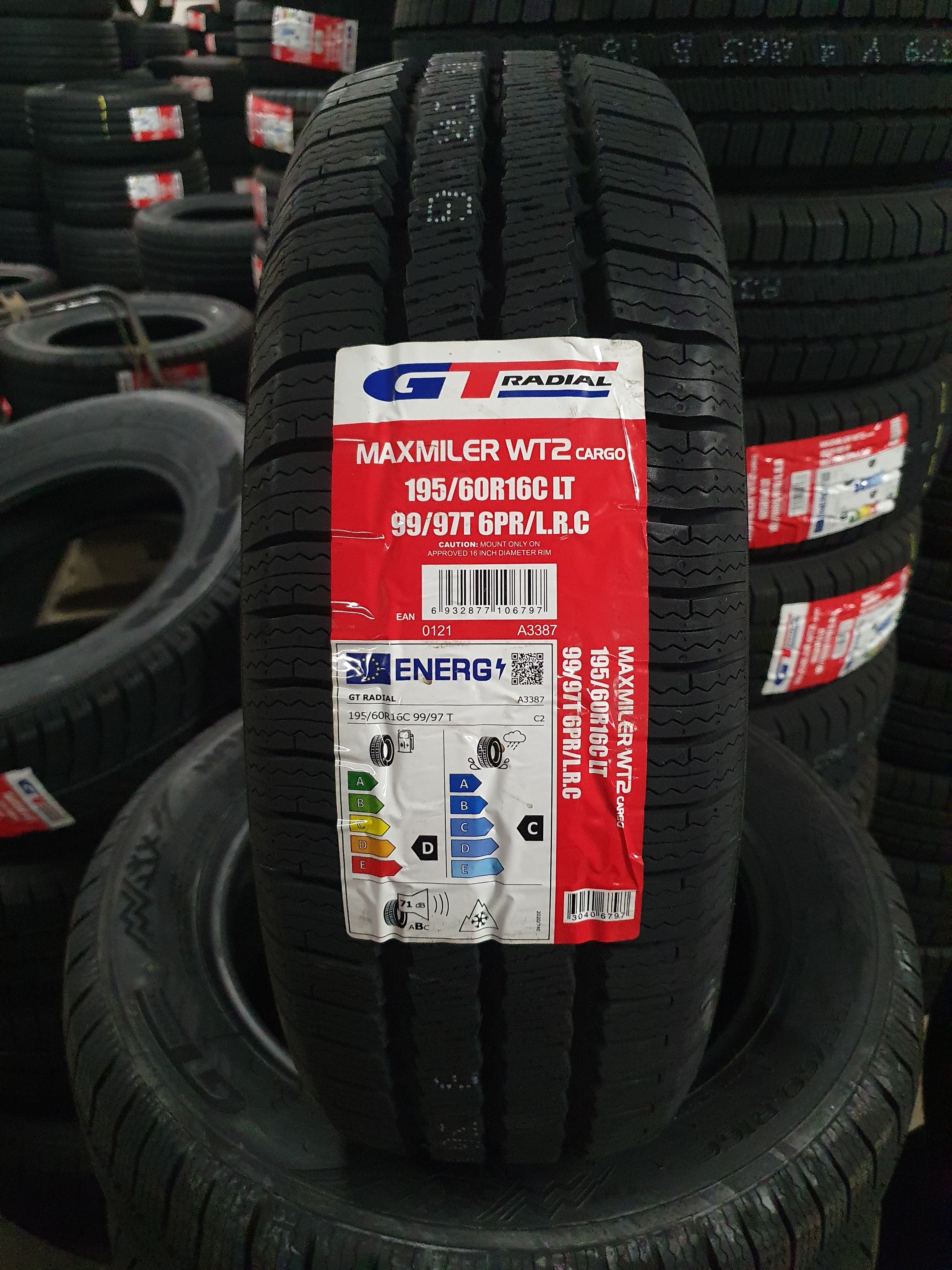 195/60r16c Gt Radial Maxmiler Wt2 99/97t 2223