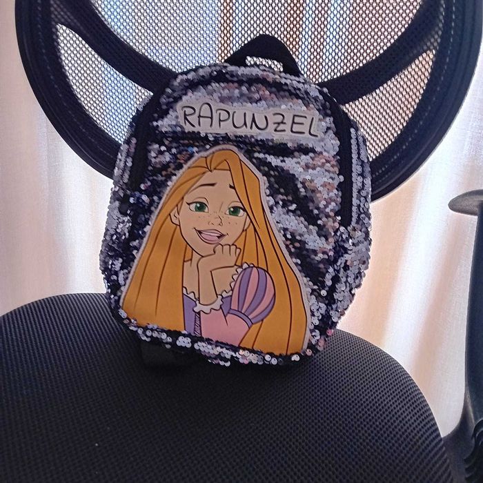 Rucsac model Rapunzel 25 cm paiete