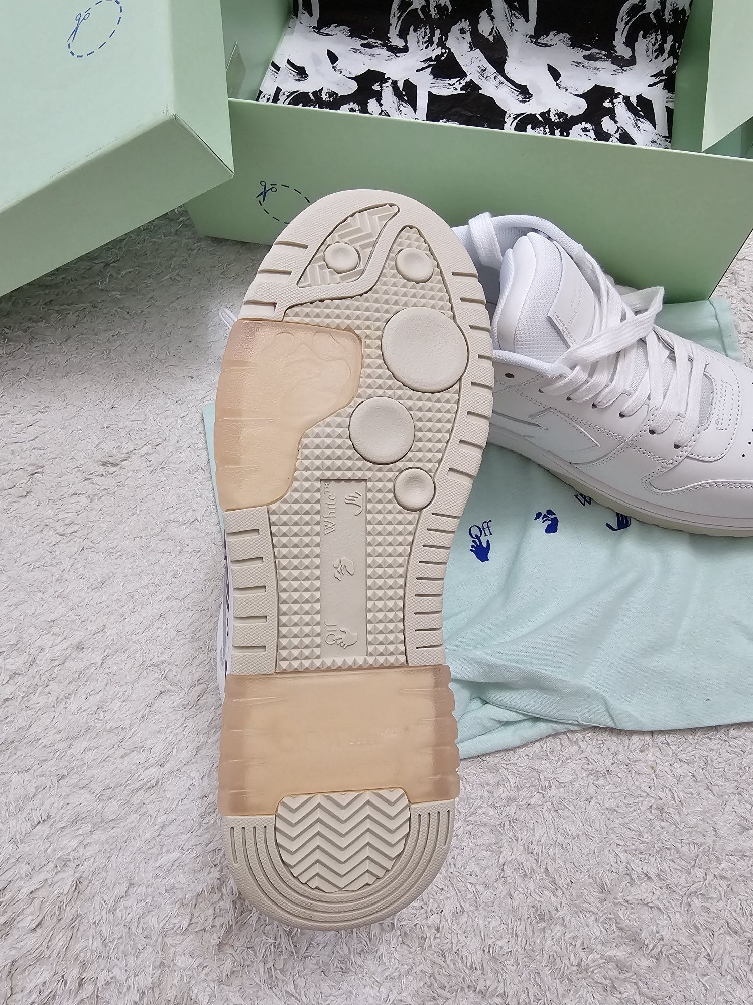 Adidasi Off White Out of Office For Walking, 40-45, tip Premium
