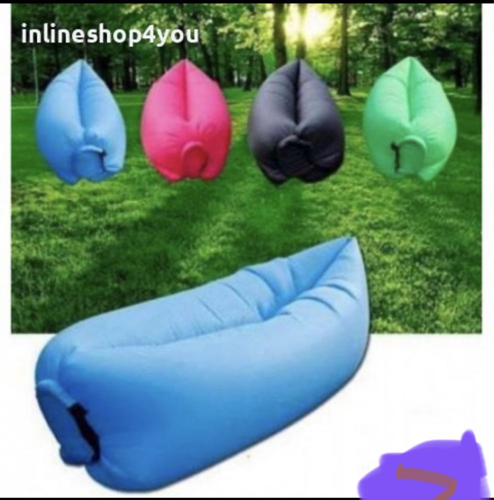 Надуваемо легло за плаж Bubble bed