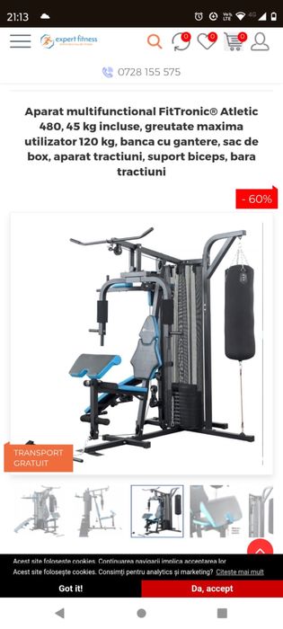 Vand aparat fitness multifunctional