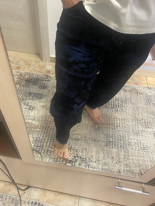 Дънки с кадифе - MOM Fit