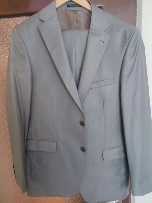 Спортно елегантен мъжки костюм fit slim