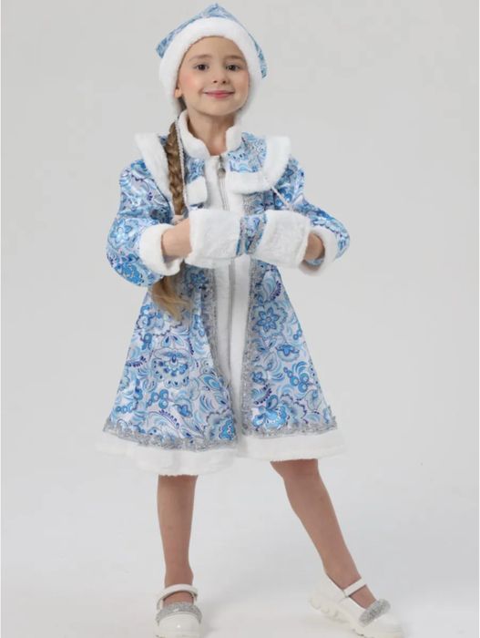 Костюм снегурочки 104-110