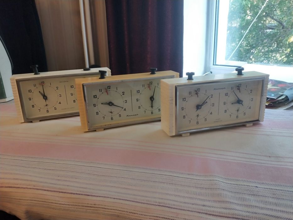 Шахматные часы в рабочем состоянии