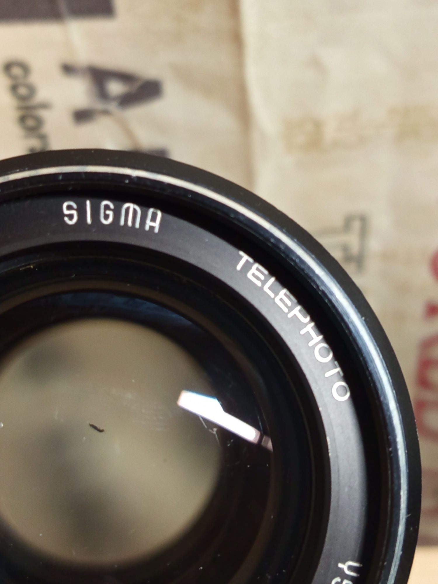 Обектив"Sigma" Telephoto 135mm.