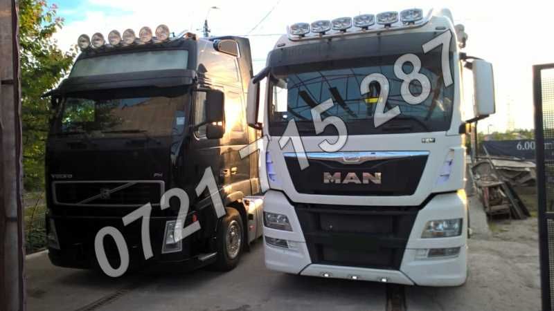 Bullbar, bara proiectoare , Ornamente inox MAN TGX, TGA, TGL, TGS