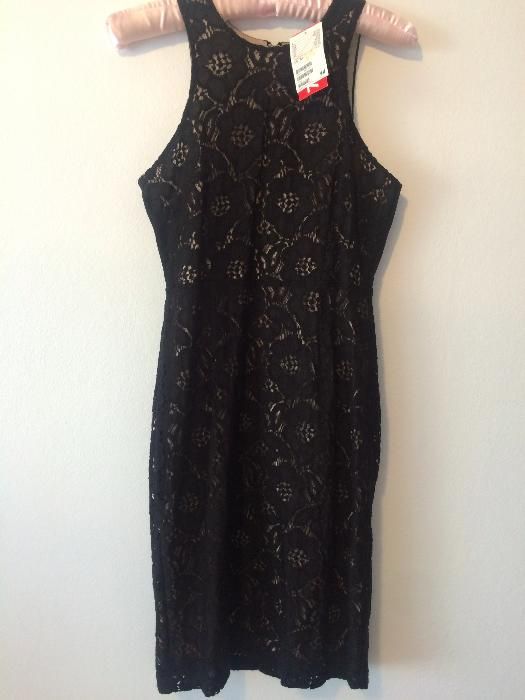 Rochie H&M dantela neagra XS