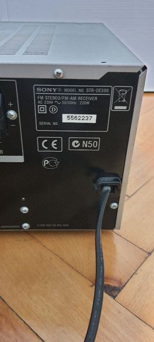 Sony STR-DE598 6.1 Channel Surround Sound Am/fm Audio Video Receiver