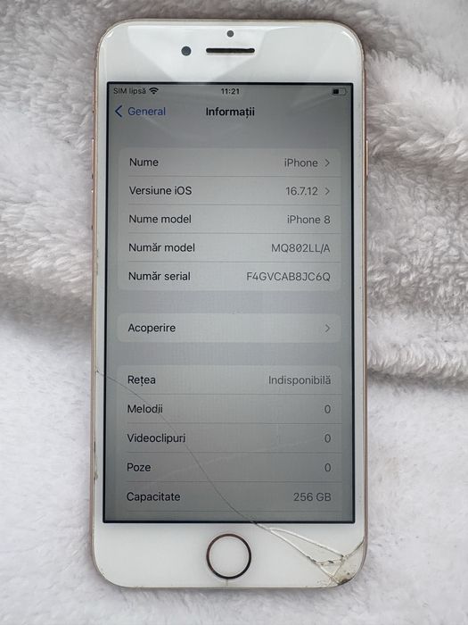 Iphone 8 256gb rose