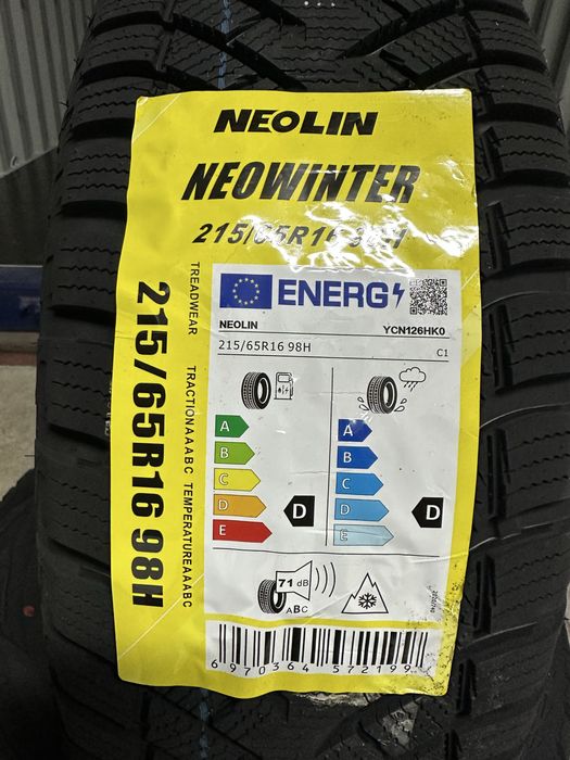 Нови зимни гуми NEOLIN NeoWinter 215/65R16 98H НОВ DOT 2156516