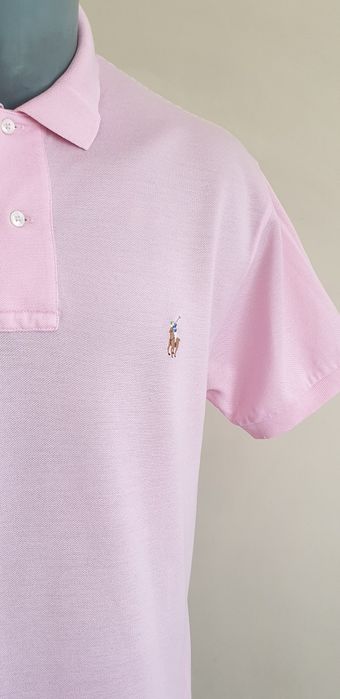 POLO Ralph Lauren Pique Pima Cotton  S / M НОВО ОРИГИНАЛ Мъжка Тениска
