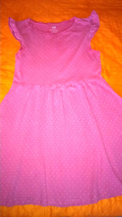 Рокля за момиче размер 140-памучна за 15 лева (7,67 евро)