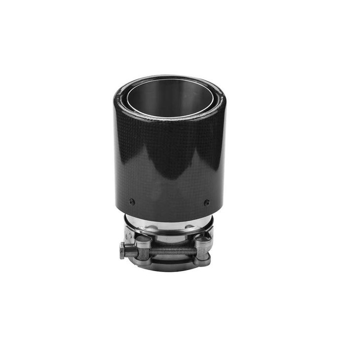 Ornament toba cu carcasa din carbon lucios