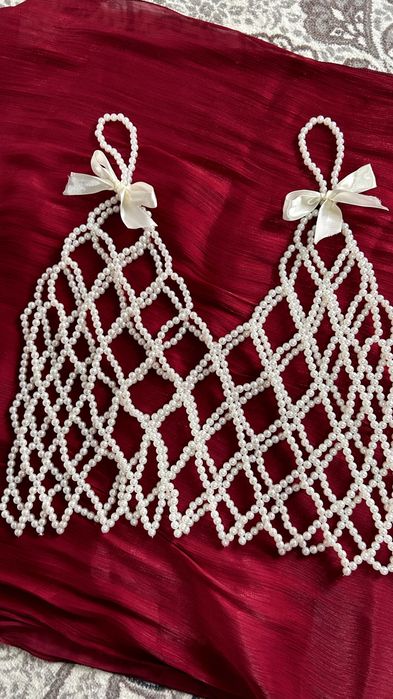 Топ  из   бусины