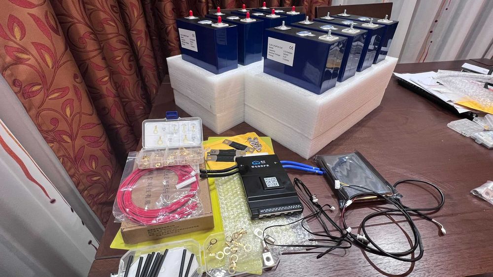 Baterie 12V, Celule Rept 355Ah, Bms Jk 200A