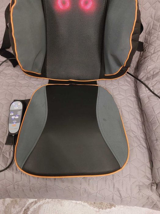 Scaun pentru masaj Shiatsu Medisana MC 825, 4 zone de masaj, impecabil