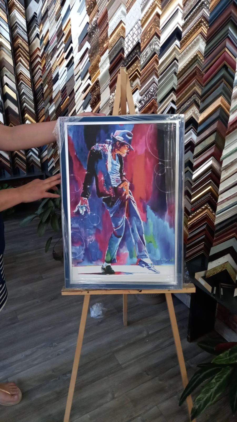 Продавам картина "Майкъл Джексън" 2
