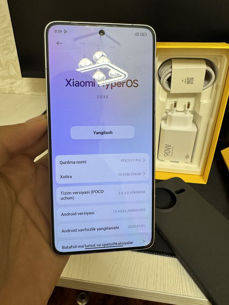 Poco f7 pro 12/256gb