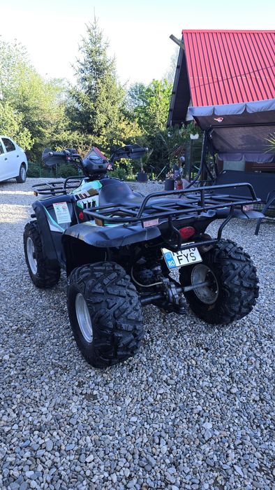 ATV Linhai 4x4 , înmatriculat cu numar negru