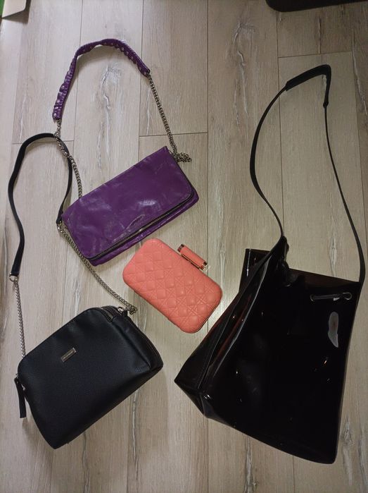 Черна прозрачна чанта Missguided