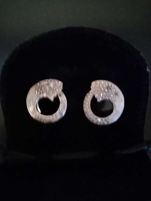 Cercei din argint cu marcasite adusi din SUA