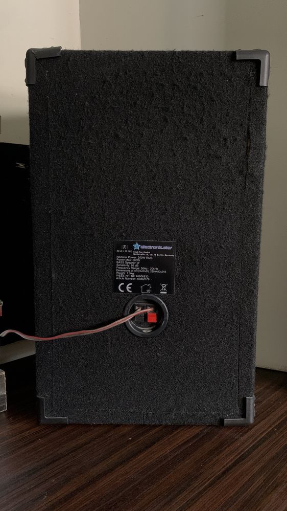 Pereche de boxe pasive DJ PA Set “DJ-12” amplificator si boxe