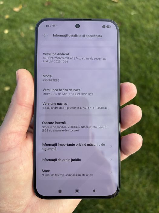 Xiaomi 15T ca NOU 12GB + 4GB RAM cu 256GB ROM original impecabil