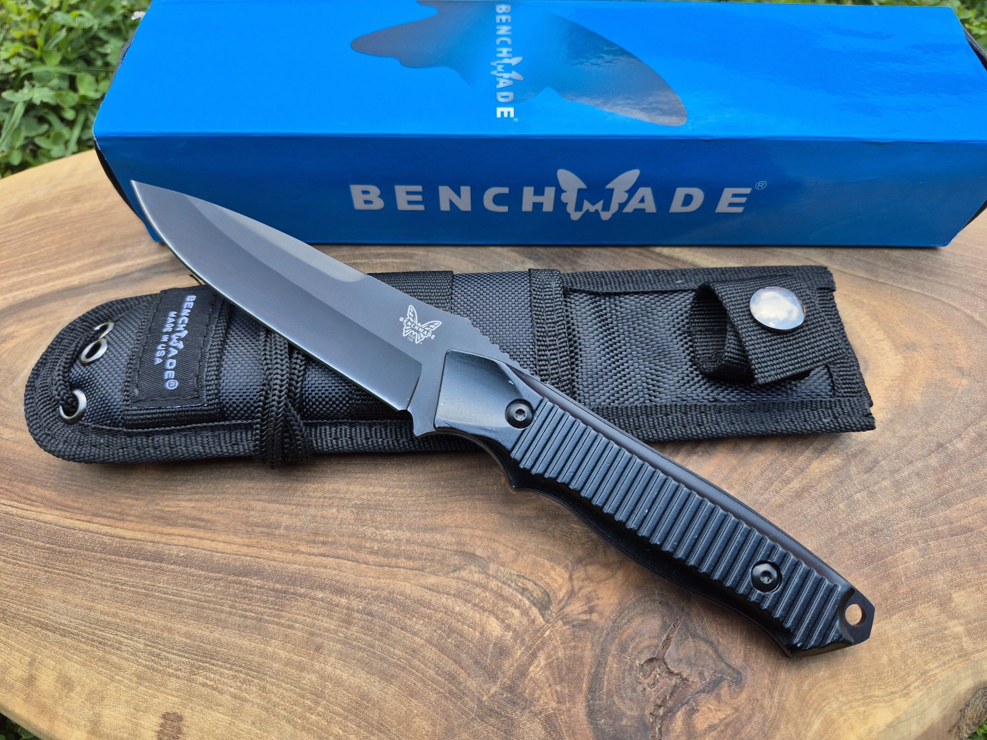 Тактически нож Benchmade Nimravus 140BKSN с текстилна кания,два цвята