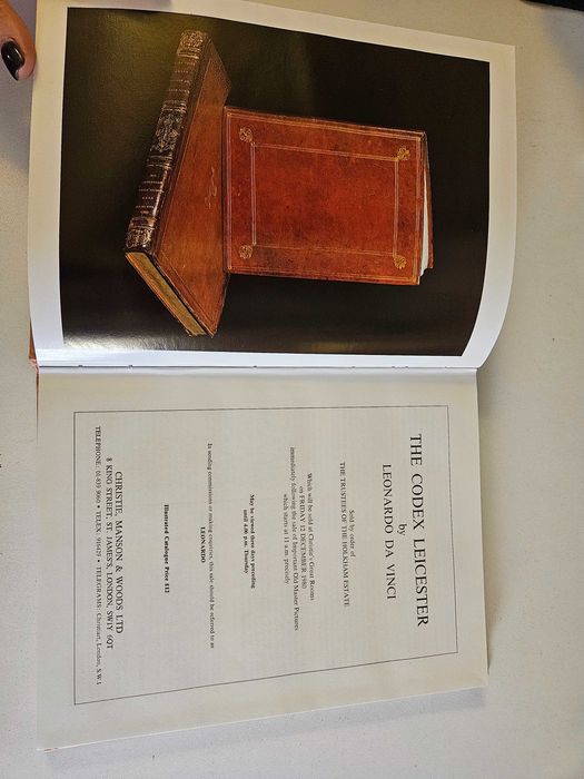 The Codex Leicester by Leonardo da Vinci