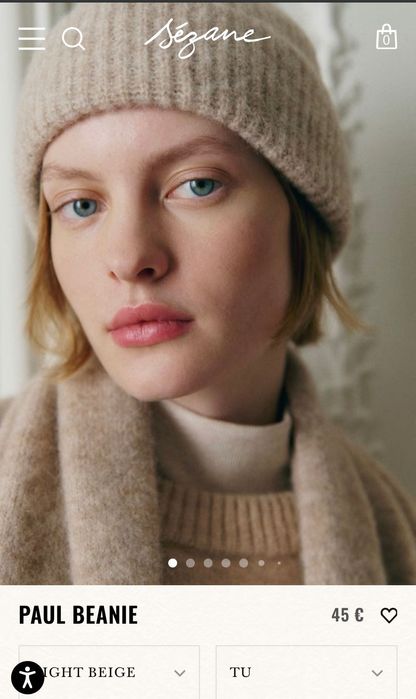 Sezane дамска шапка