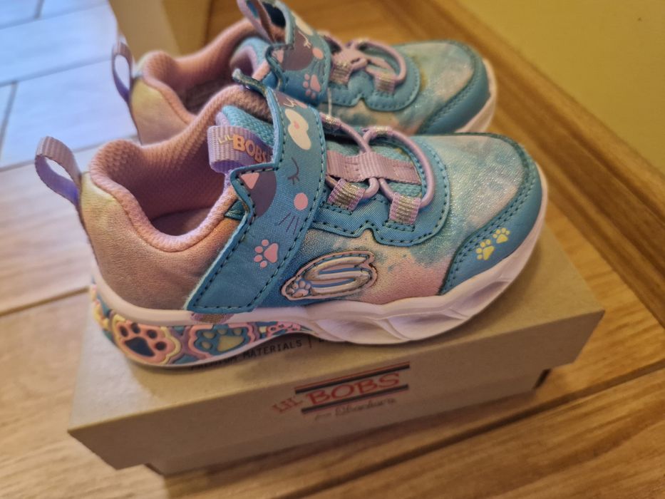 Светещи детски обувки - маратонки Skechers - 22 номер