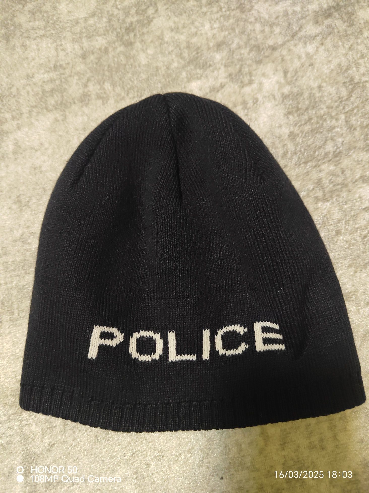 Шапка. Police. Нова