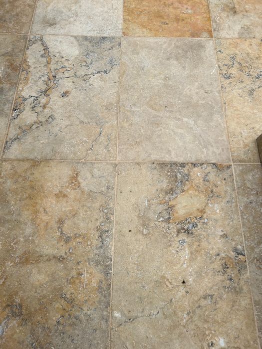 Travertin. Travertin mixt antichizat 1.2 40x60 piatra naturala