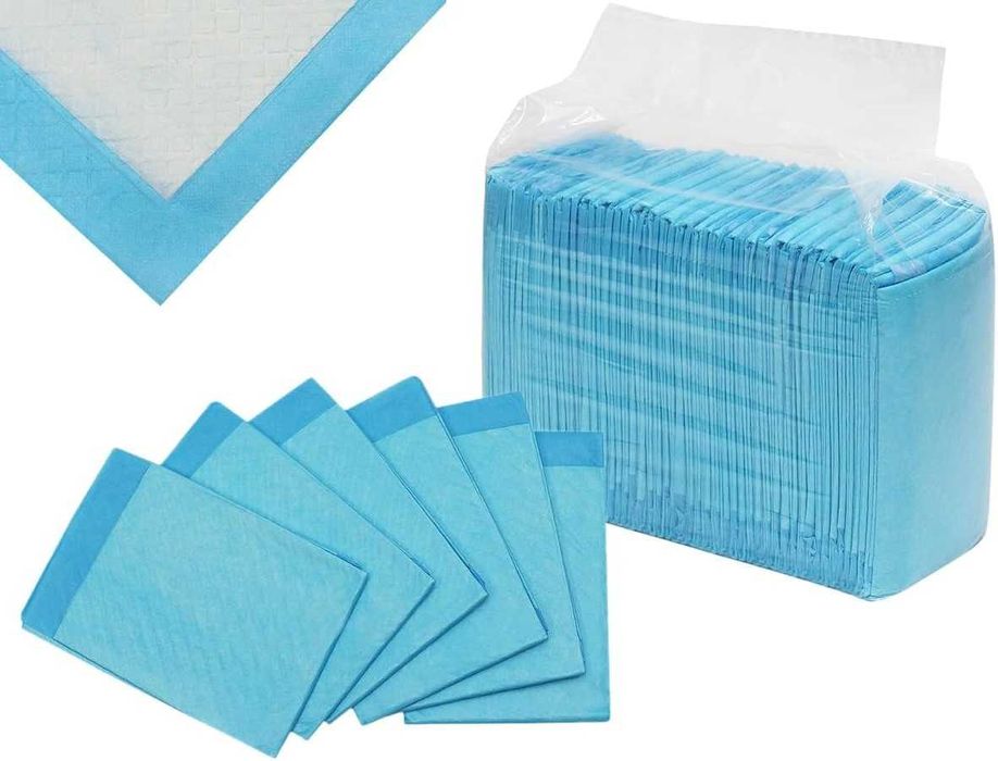 Set 50 covorase igienice absorbante de unica folosinta 60x45 cm