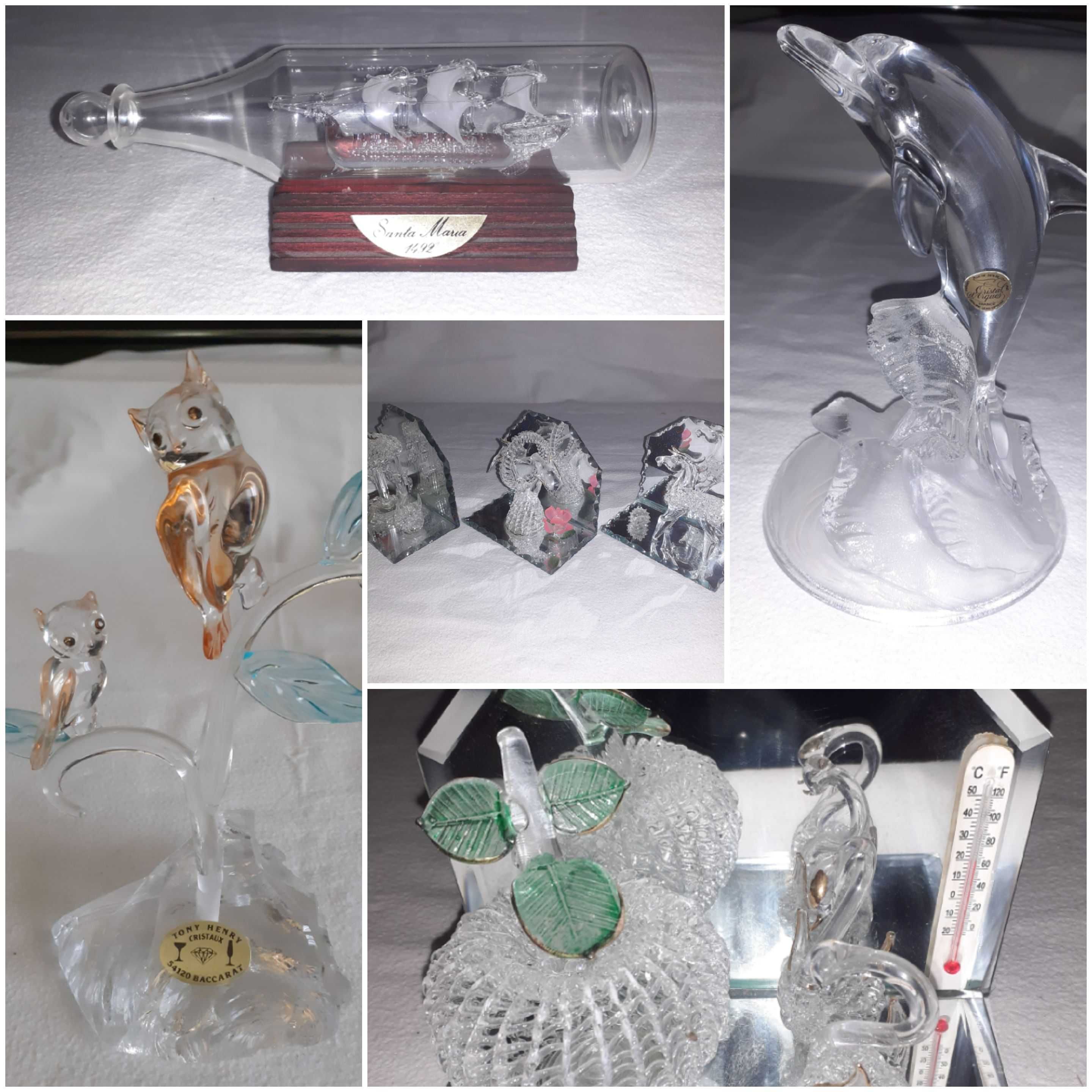 Bibelou figurina sticla Murano cristal Baccarat d'Arques