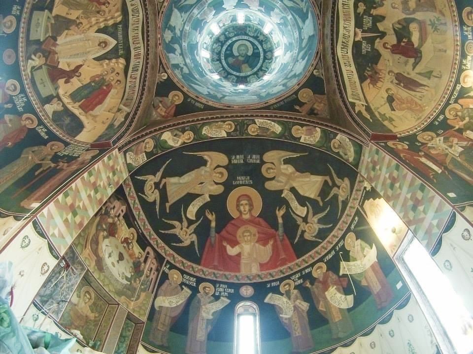 Pictura bizantina, arta murala biserica,tehnica fresca, arta bizantina