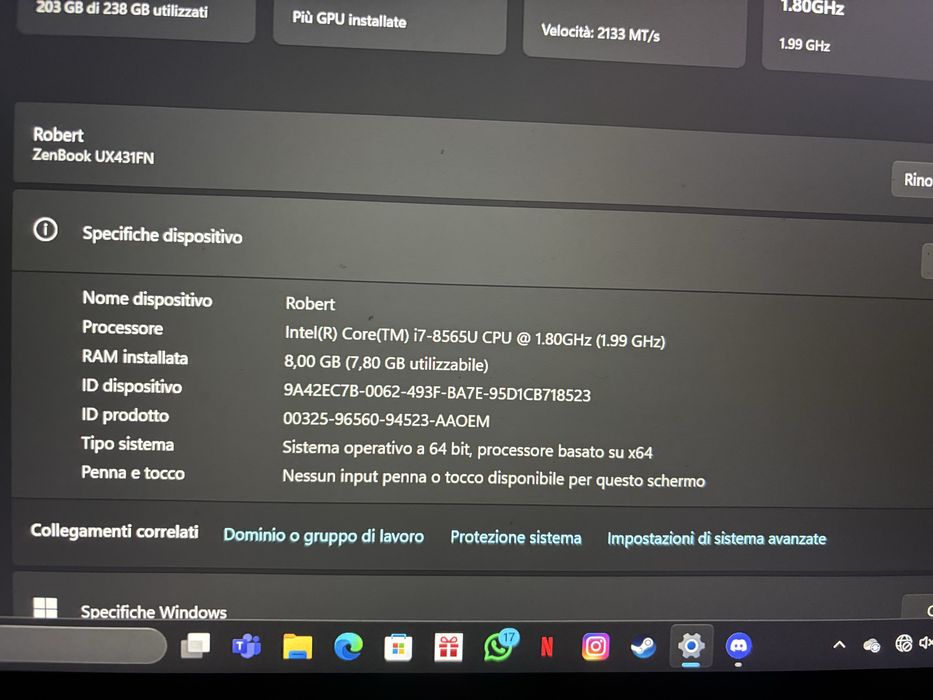 Asus Zenbook UX431FN