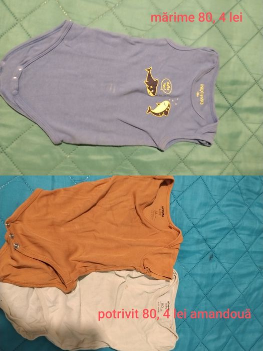 Haine bebe băiețel, mărimi 74-80