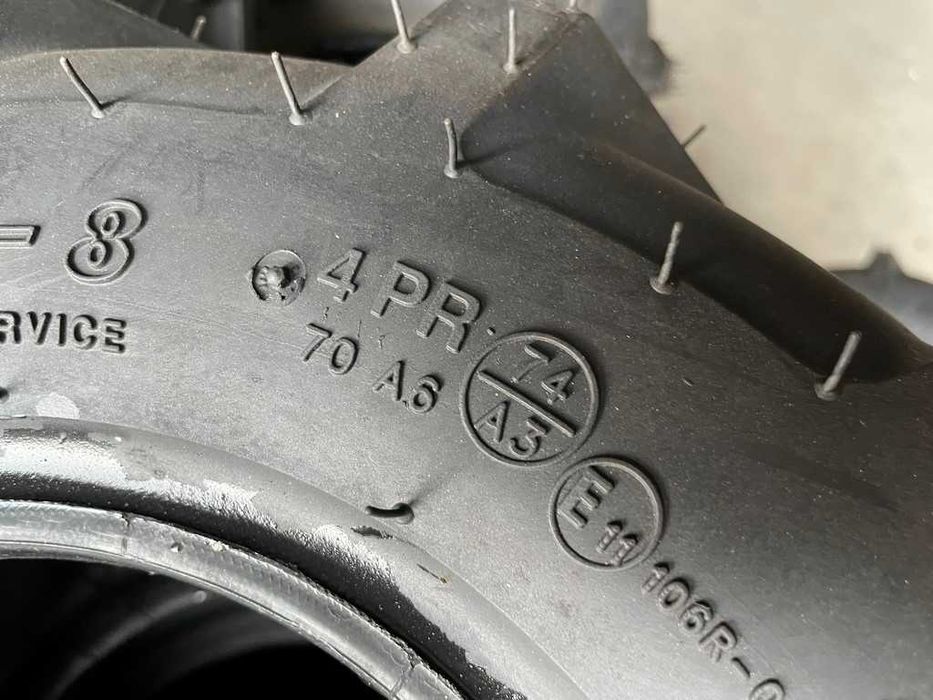 Anvelope noi BKT 18x8.50-8 de tractor gazon tractiune